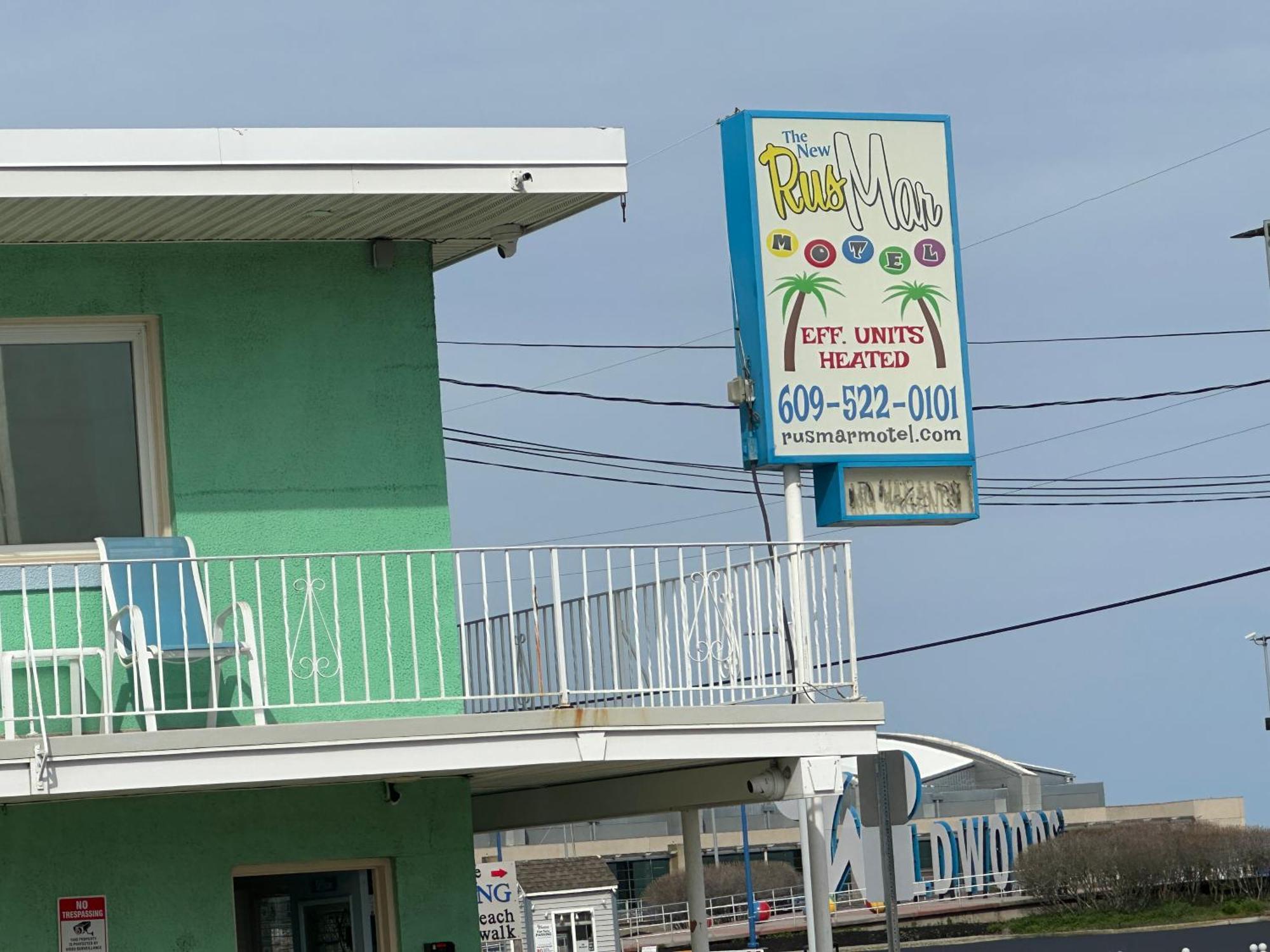 Rus Mar Motel Wildwood Beach & Boardwalk Екстер'єр фото