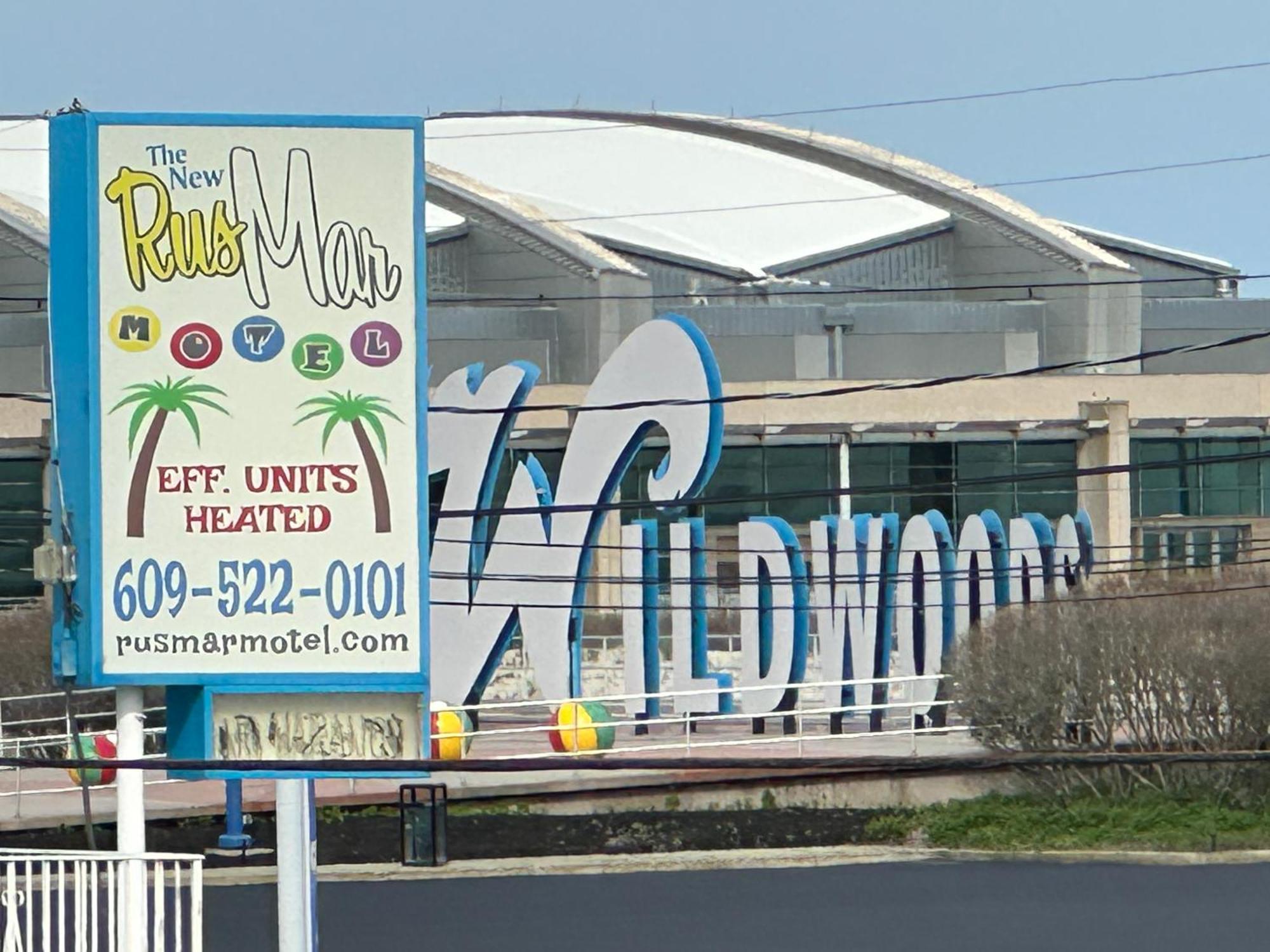 Rus Mar Motel Wildwood Beach & Boardwalk Екстер'єр фото